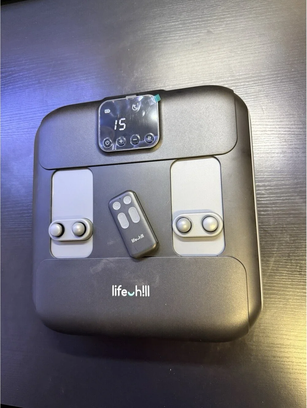 Lifechill FM-01 Cordless Foot Massager w/ Remote 10 Intensity Levels